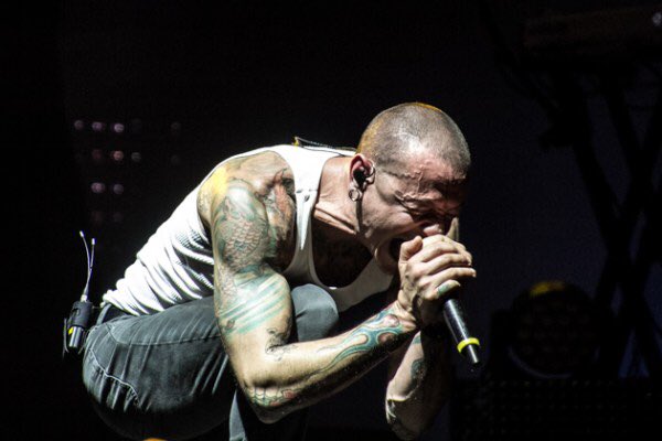 impericon_uk's tweet photo. RIP Chester Bennington. You inspired an entire generation of music fans. Depression is very real, if you're suffering talk to someone ❤️ https://t.co/oELBO4Nuhj