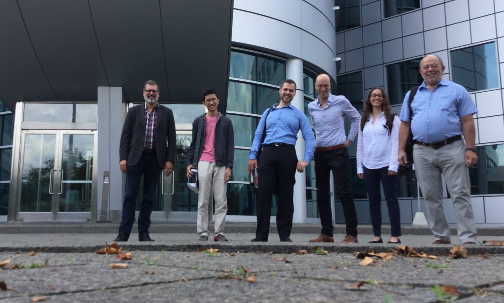 A_J_Higgins's tweet photo. Visit of our @mcgillu PERWAVES team to @csa_asc HQ to report on our experiment from #MAXUS9. https://t.co/LAGgqKpqKU