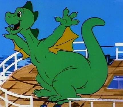 Who remembers the cartoon version of Godzilla with his "cowardly nephew" Godzooky?