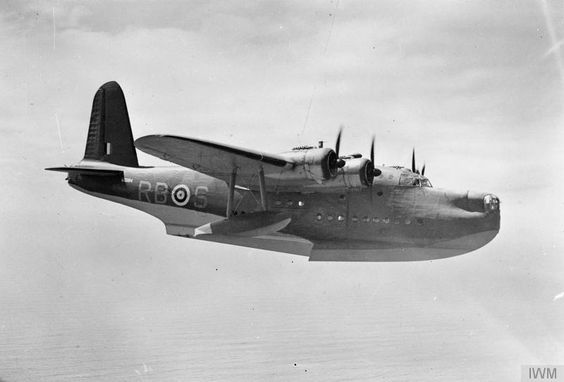 ron_eisele's tweet photo. Short Sunderland Mk II flying boat of the Royal Australian Air Force, used for reconnaissance and anti-U-boat duties. https://t.co/pkbSNbnSdB