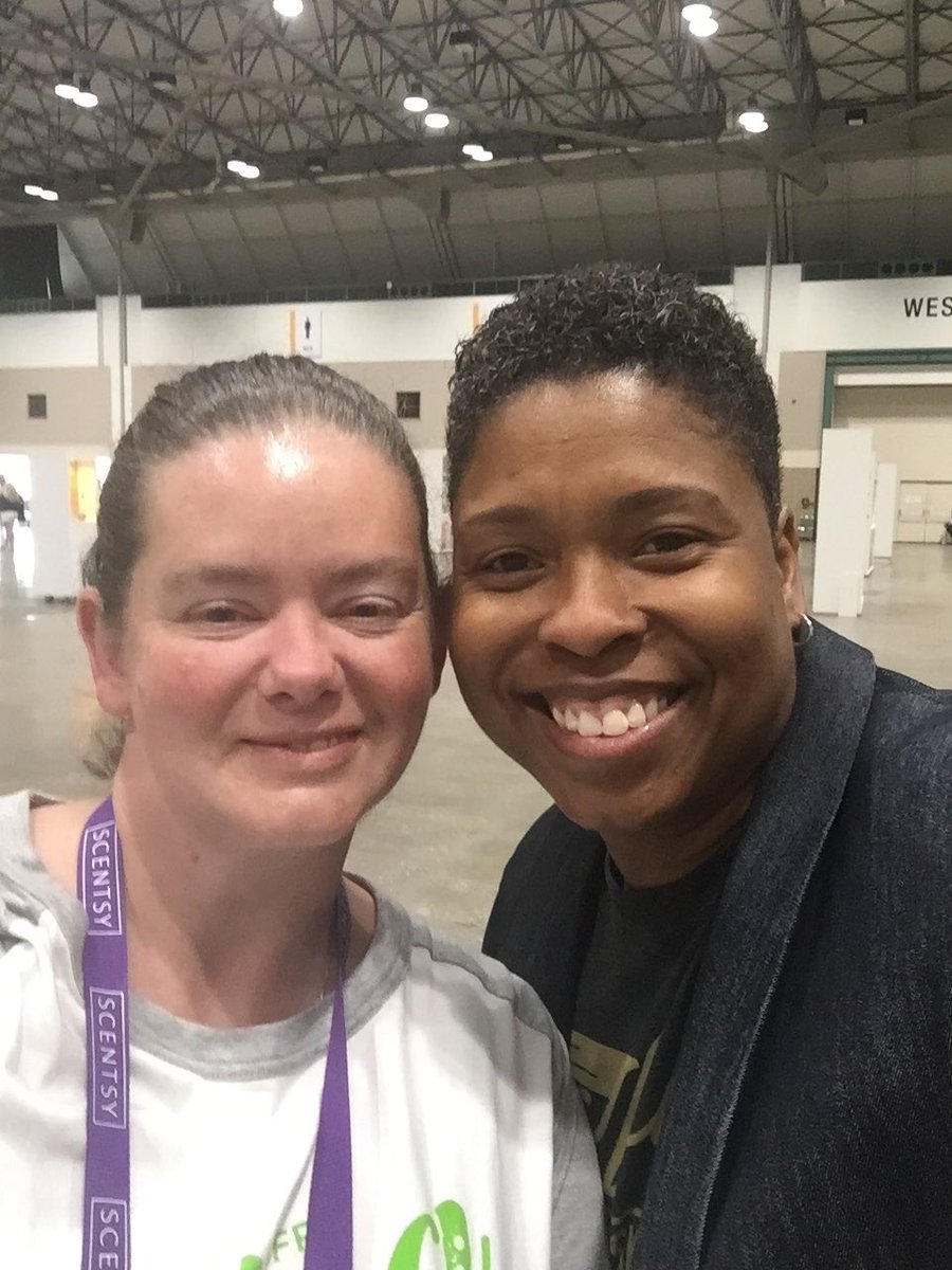 Touched by this woman's story yesterday, what an inspiration!!!!And I got a picture with her today #FlyGirlVa "U HAVE permission to engage!"