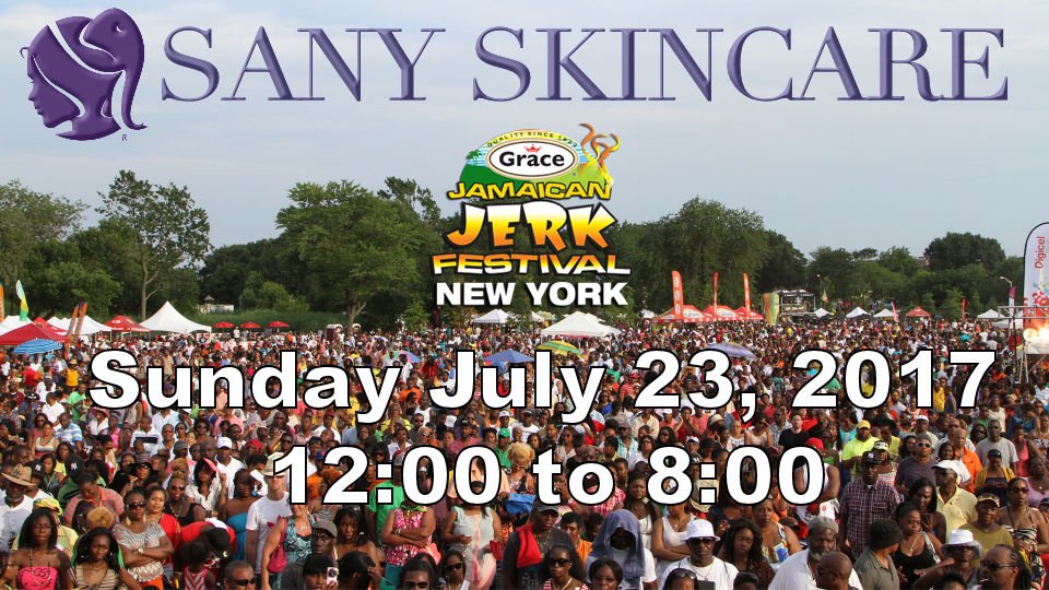 SanySkincare's tweet photo. Stop in and see #SanySkincare this Sunday, July 23, 2017 from 12:00-8:00 pm at the #Gracejerkfestival! #Reggaeholics #NYReggaeholics https://t.co/lz6G1vGwuy