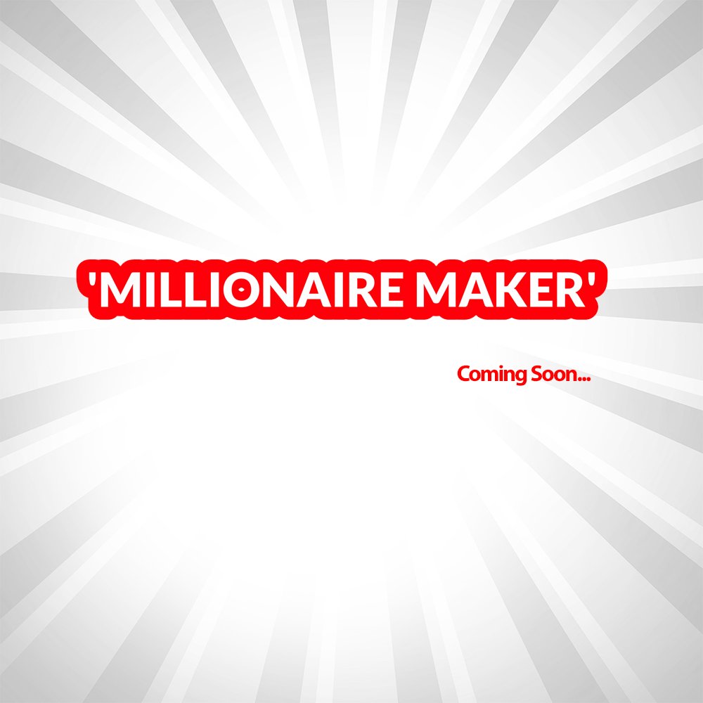 playbabaijebu's tweet photo. Something big is coming!
Keep watching this space.
#MillionaireMaker #TheHammerCode https://t.co/m8OKljPyaV