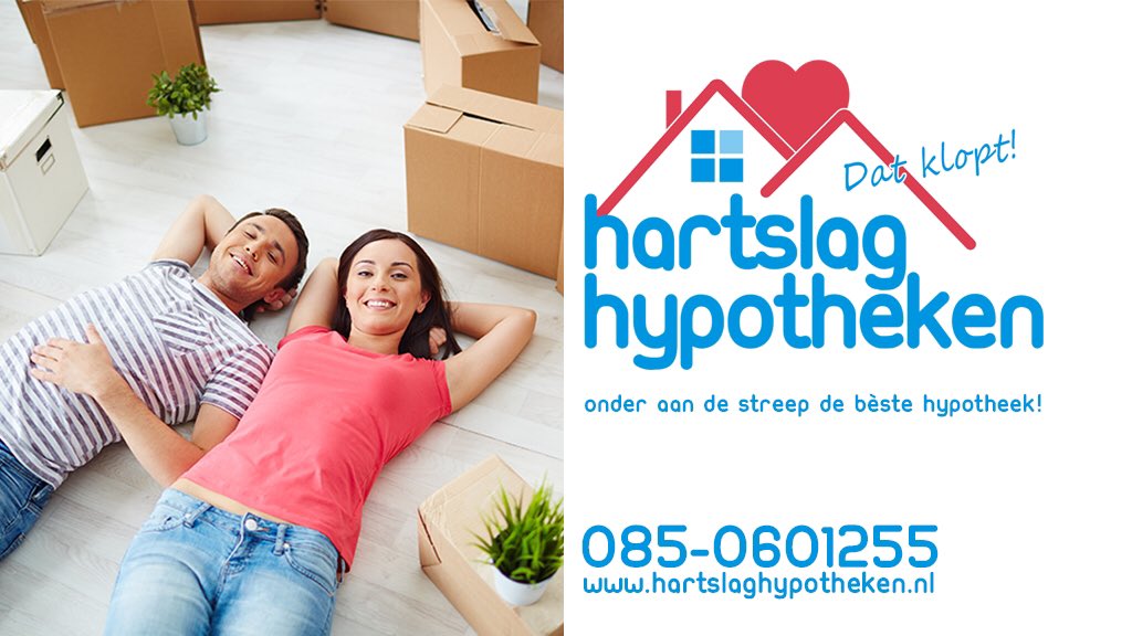 Hypotheek nodig?
Hartslag Hypotheken 
Onder de streep de beste Hypotheek.
1e gesprek kost u enkel een kopje koffie.