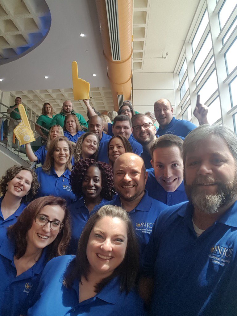 kristawelz's tweet photo. Glad to be a member of Cohort 4 EdTech Leadership program! @NJCUniversity @lzieger #edtechgiants We are a family! https://t.co/V3uDSpwrqy