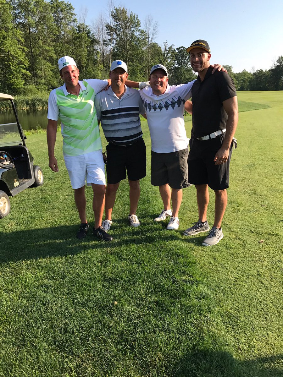 JustinBailey95's tweet photo. But what a great time I had at the @WGR550 golf tournament today #2ndplace #longdrive💪🏽 https://t.co/dvKo0gMfEk