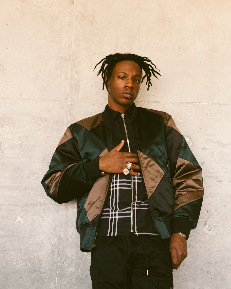 SpacelandBP's tweet photo. Block Party Spotlight: Brooklyn artist @joeyBADASS can't be stopped. He's heading straight for the top. #500benz #spacelandblockparty #fuego https://t.co/IbN9YhtoYn