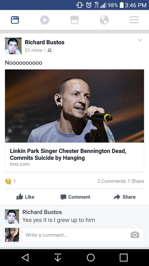 eve_messner's tweet photo. May he rest in piece i grew up to this band in every way man sad day https://t.co/Kgchj0CQWj
