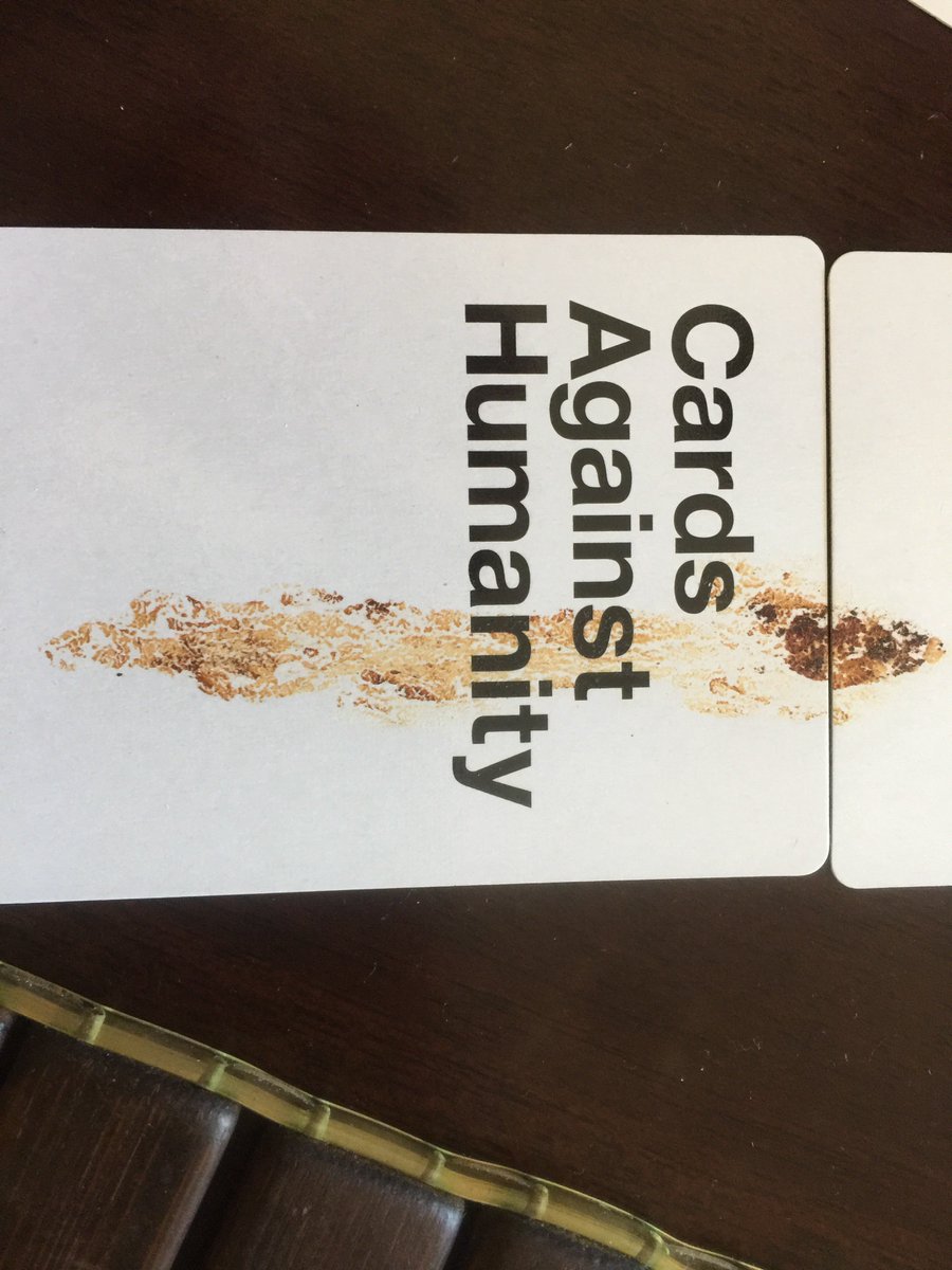 monikad_'s tweet photo. @CAH  this is gross, I just opened the deck and found dry blood. https://t.co/akMB5doU6E