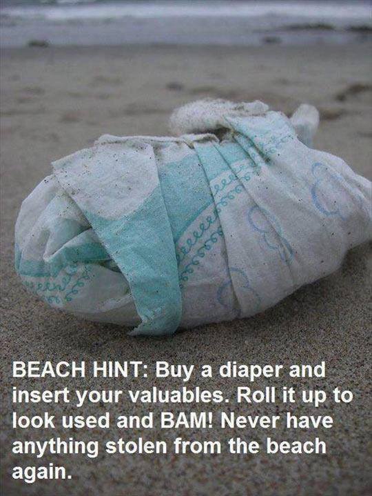 beautyaddict_k's tweet image. Good tip...LOL!!!  #beachtip #tipoftheday