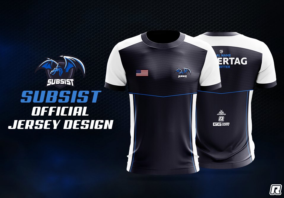 RevizeCo's tweet image. Introducing the Official Jersey Design of @SubsistGG !
Sold exclusively @RevizeCo. #SGSQUAD
revizeco.com/collections/su…