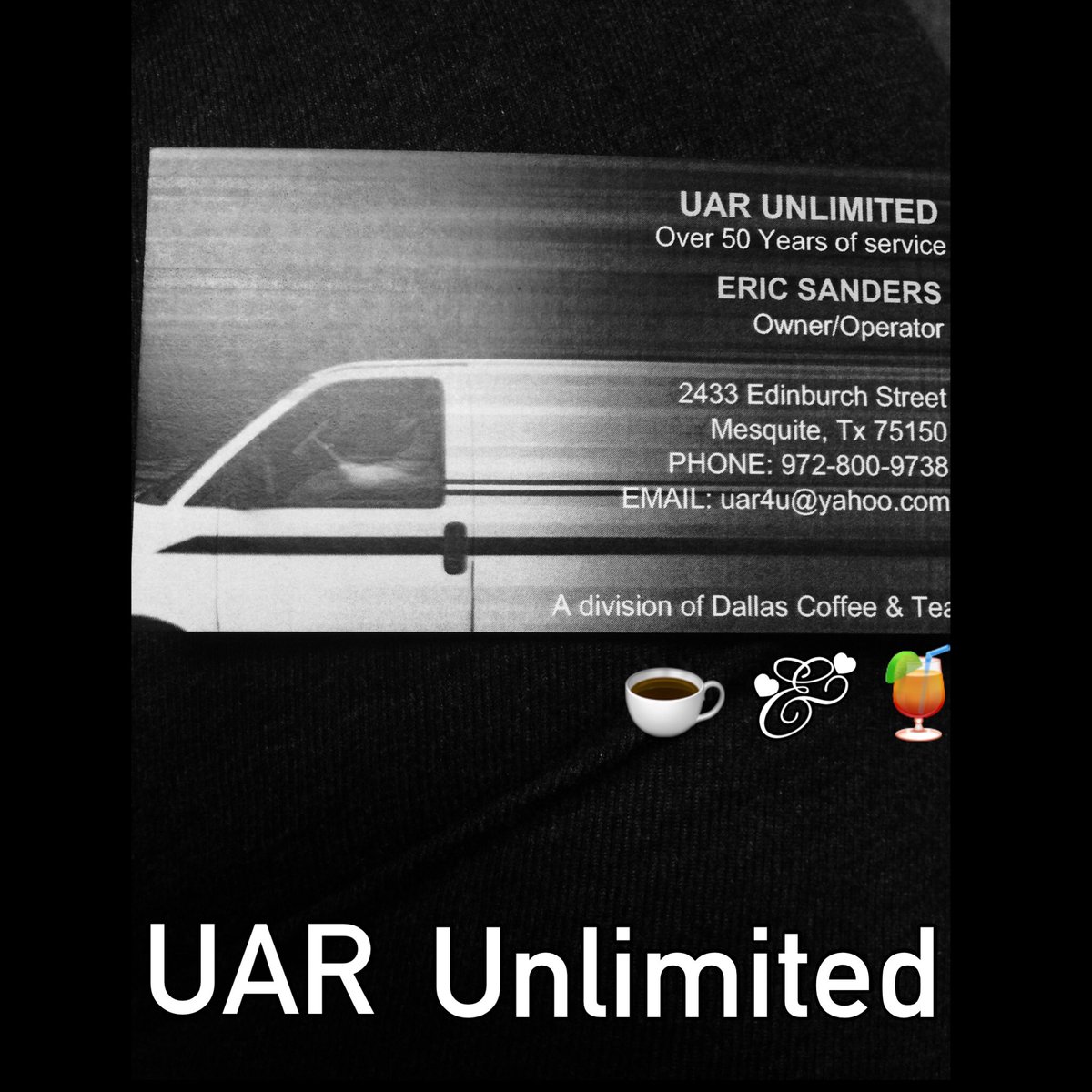 Veronic34053820's tweet photo. UAR UNLIMITED Foodservice Distributor ☕️🍹🍧 https://t.co/Y6TlRxChnE