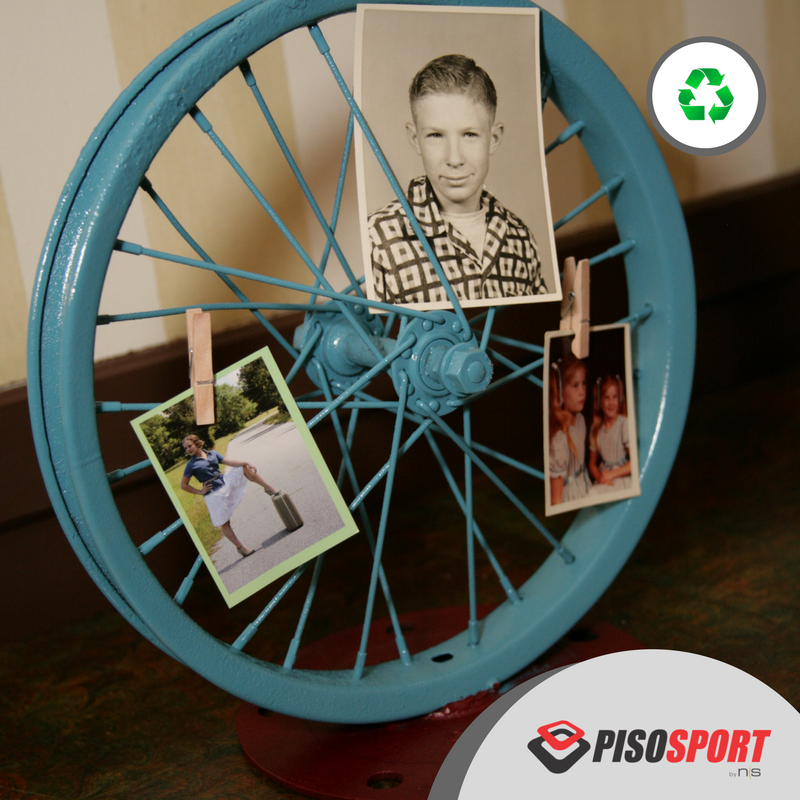 Pisosport's tweet photo. ☝🏼️Idea de #reciclajevintage. Etiqueta a esa persona que adora las bicicletas 🚴🏼 y le encantaría algo así https://t.co/kGQh3gpZsK
