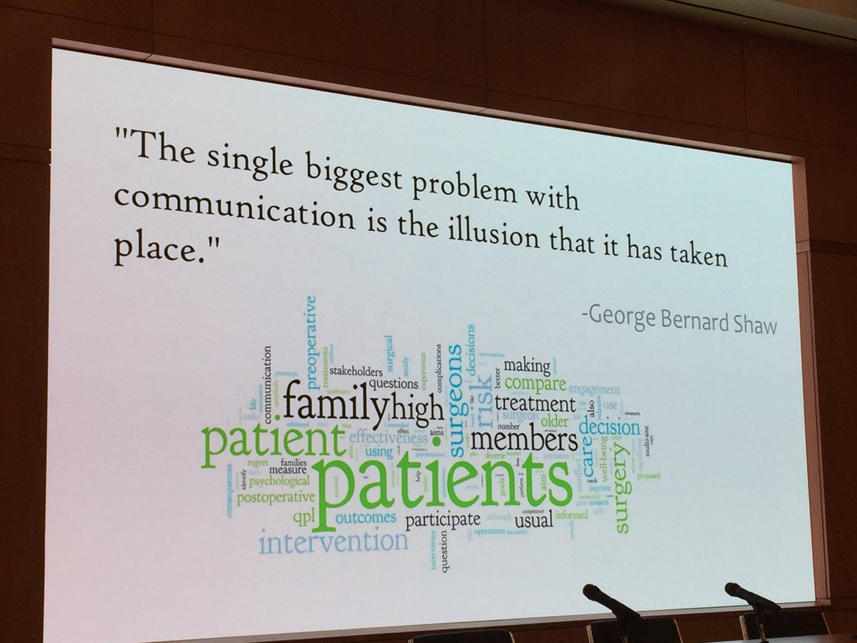NotesOnNursing's tweet photo. Leading surgeons, geriatric experts &amp; pts set research agenda to support older adults' goals #PPCResearch17 .@PtPriorities .@AmCollSurgeons https://t.co/nTvjZV7xf8