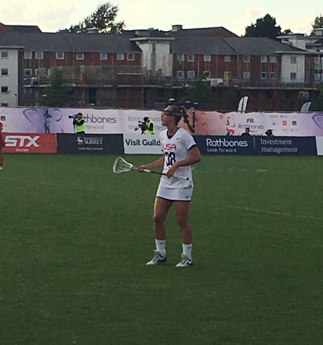 NiagaraWLAX's tweet photo. Can we get more than 38 retweets on this pic of Alice and the US team for making it to the gold medal game?Amy will paint her face if we do! https://t.co/rST7b11q23