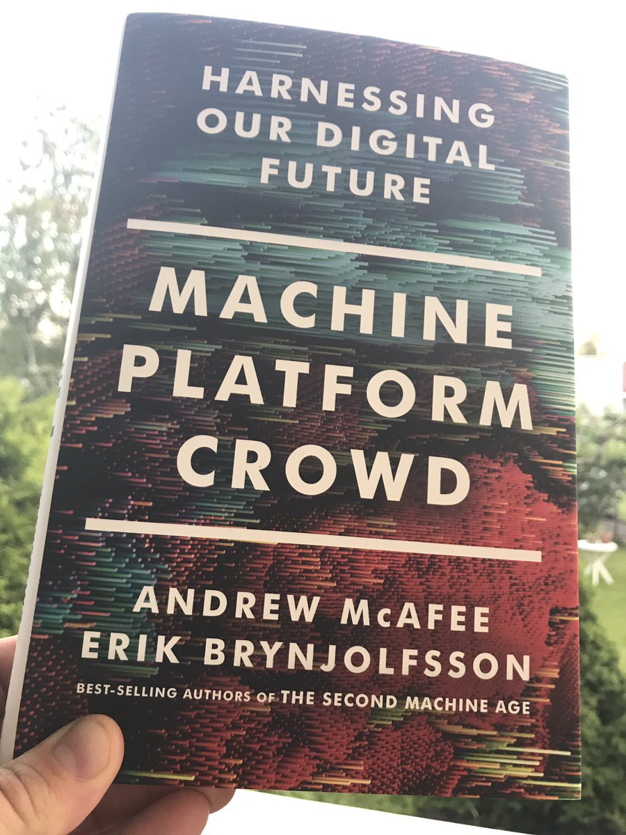 gorankarlsson's tweet photo. Finally, today I got the new McAfee and Brynjolfsson book delivered! Looking forward to a great read! https://t.co/6gm7nFaxKo