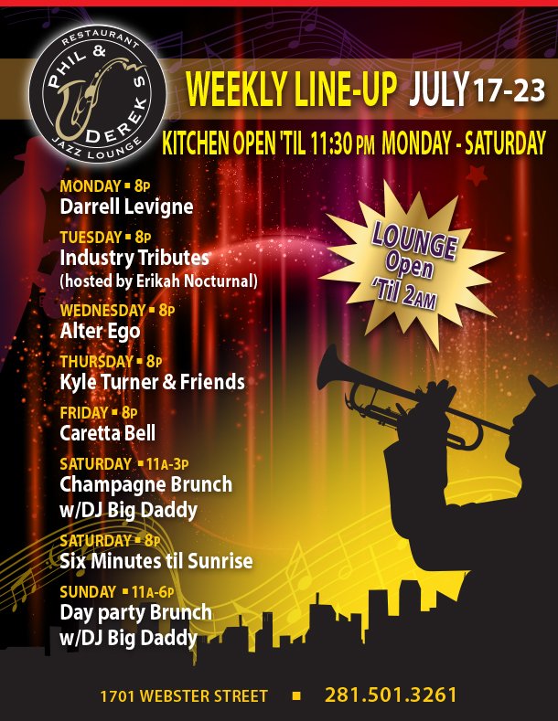 NetLevine's tweet image. There is ALWAYS great live jazz music at Phil &amp;amp; Derek's! Come and join us for dinner tonight!