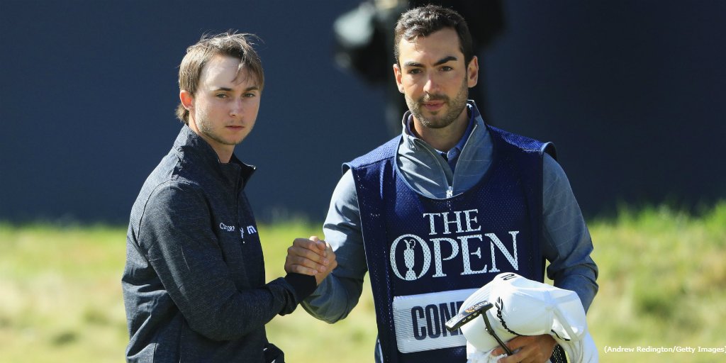 GolfCanada's tweet photo. 🇨🇦 @Austinconnelly9 is T6 at 3-under-par after RD 1 @TheOpen. He's just two back of the leaders 👏👊

Scores: https://t.co/3NXhLhzwAr https://t.co/pKJnZKl4Oj