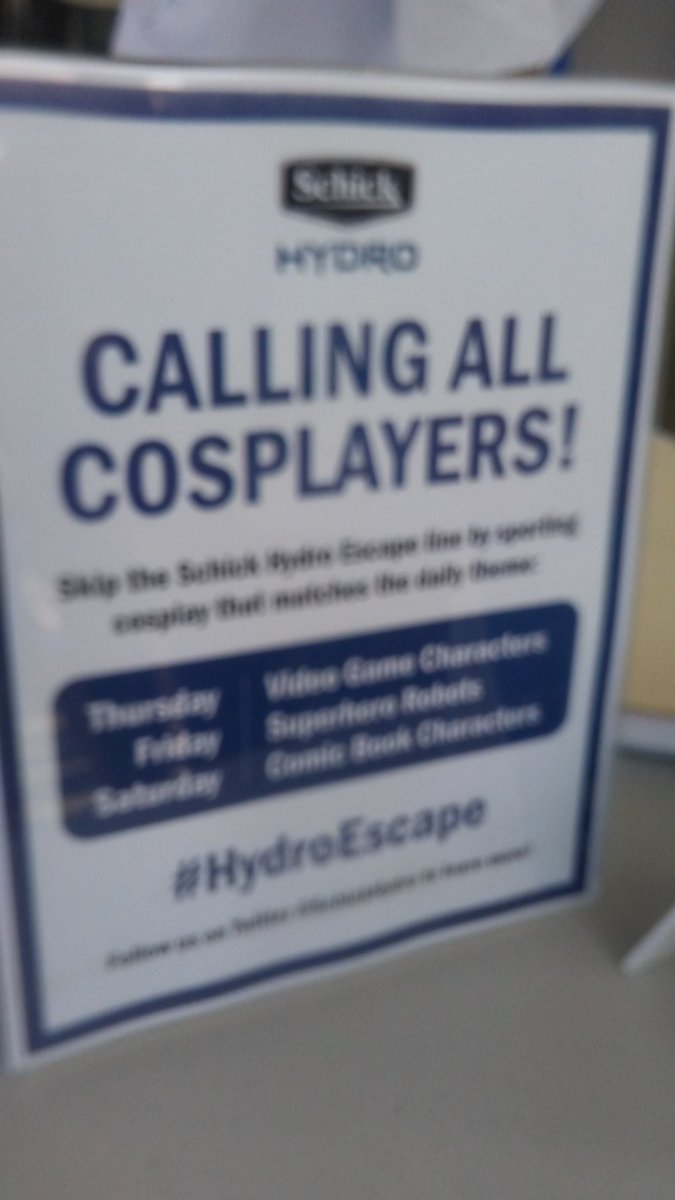 PoorLivesMatt3r's tweet photo. #hdyroscape got shaved by #hydrobot @schickhydro in interactiveZone near @PetcoPark for @OutsideConicCon https://t.co/CcYzRUqIJt