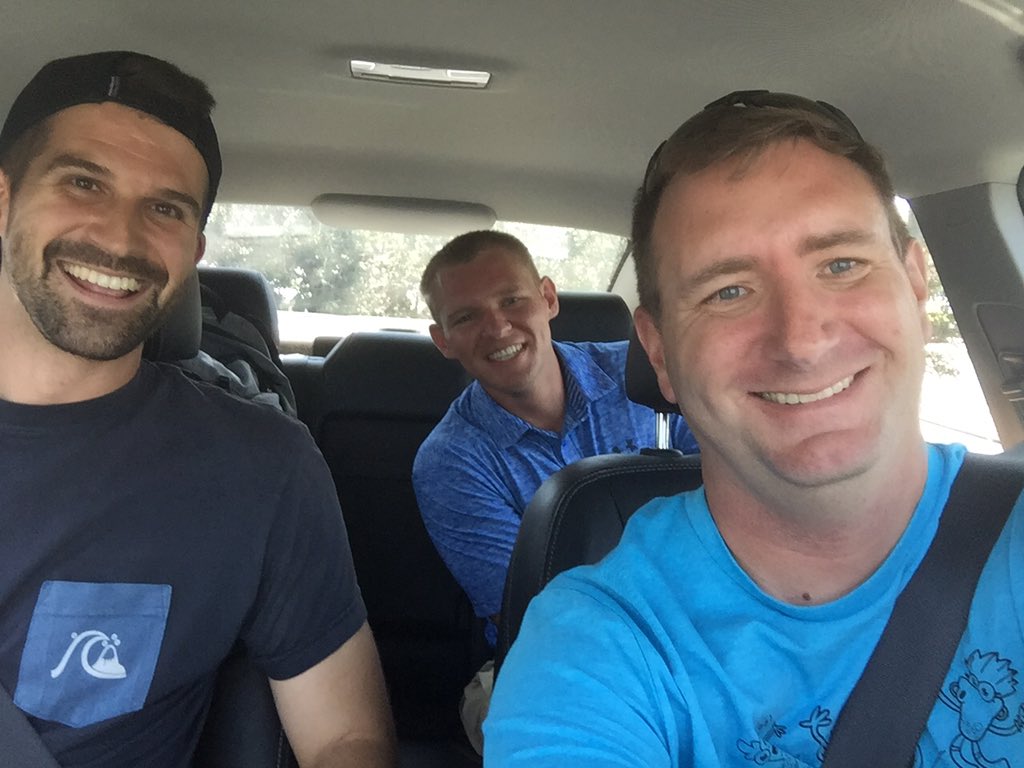 PhysEdApps's tweet photo. Great way to travel to #epew2017 with @JoeyFeith @Rarmstrongpe https://t.co/HdIGn0ngDm
