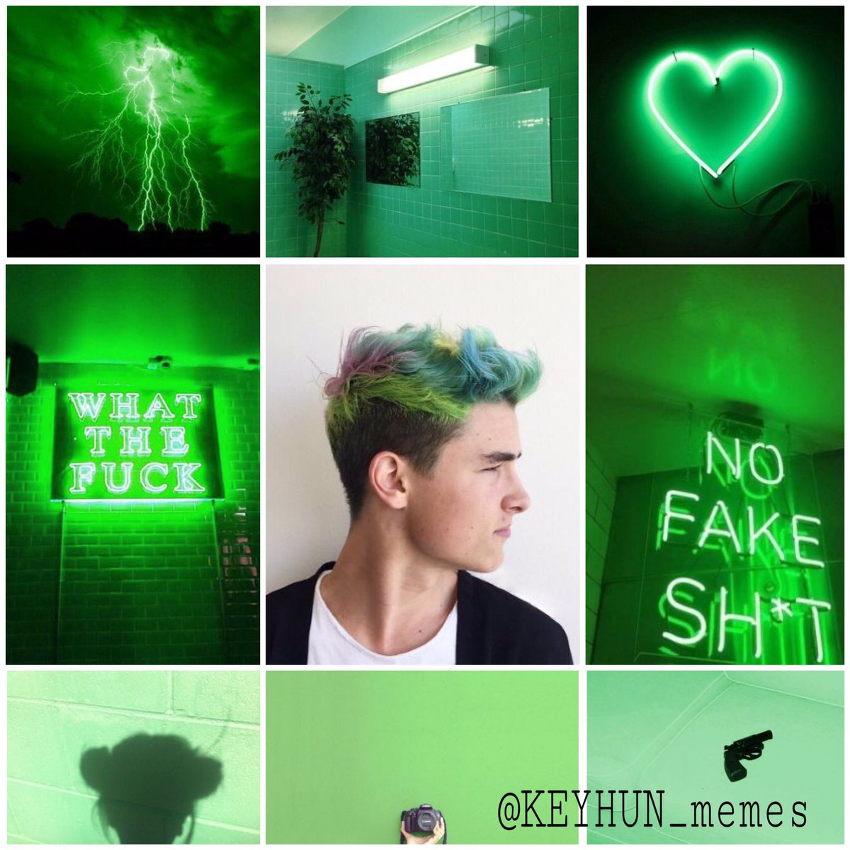 Green aesthetic? @KianLawley #kianlawley #kianlawleyaesthetics #greenaesthetics