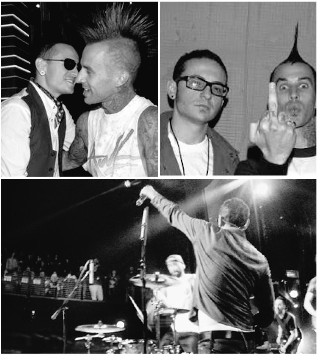 travisBRarker's tweet photo. rip chester 🌹💔 https://t.co/KCq9BgqDQU