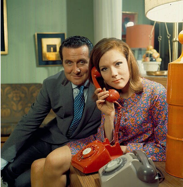 Mrs Peel, we\re needed.
Happy birthday Diana Rigg
Popperfoto, 1968 