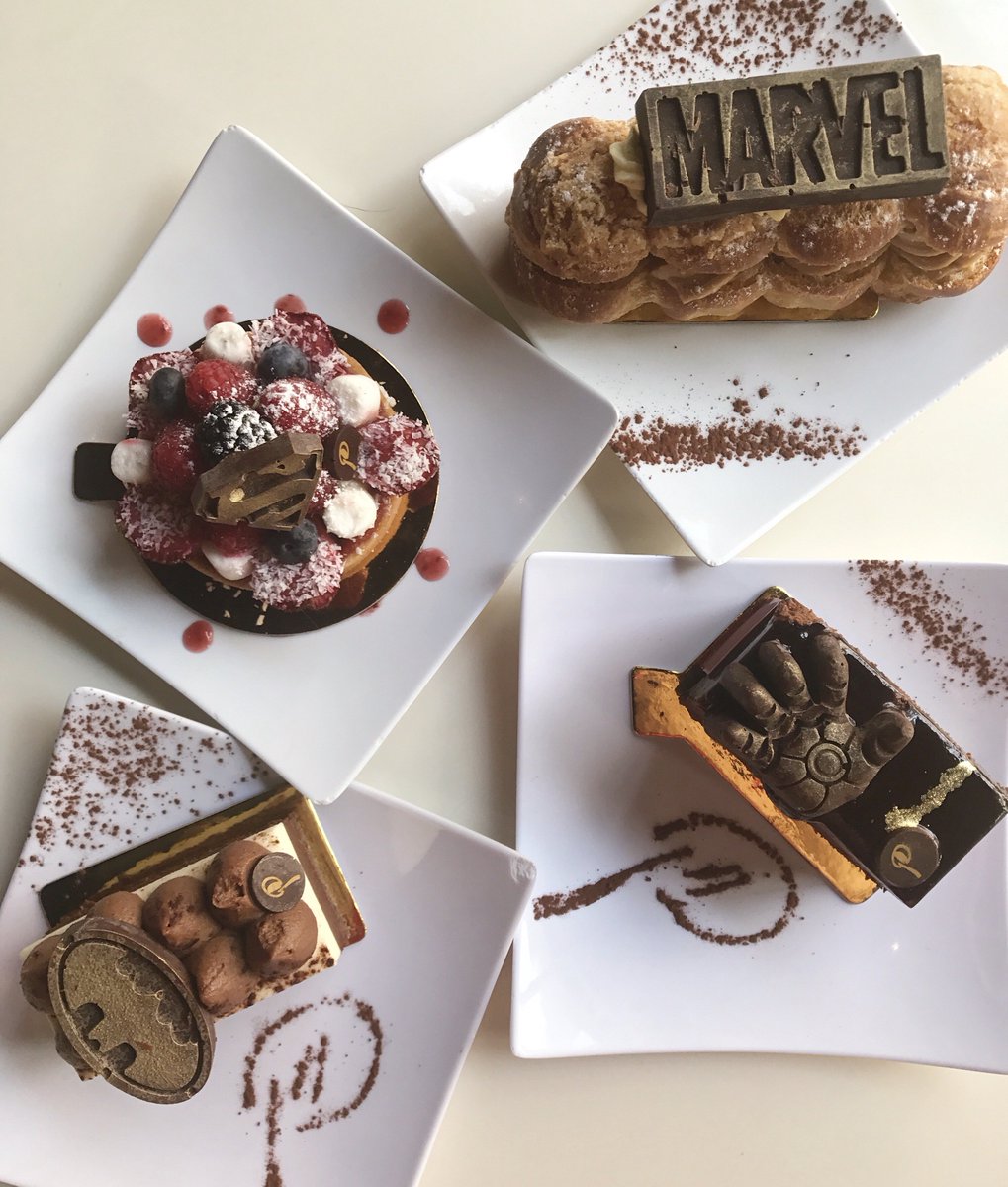 #Superhero desserts now available at our <a href="/GaslampQuarter/">Gaslamp Quarter</a> café &amp;@Liberty_Station in honor of #SanDiegoComicCon2017 at the <a href="/SDConventionCtr/">San Diego Convention Center</a>!