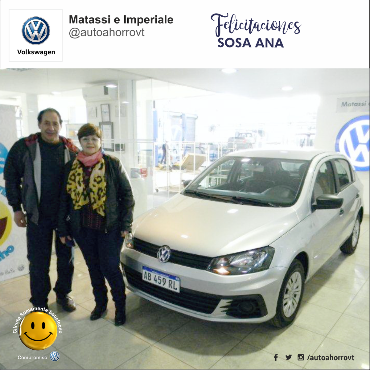 AutoahorroVT's tweet photo. ¡Felicitaciones Ana! https://t.co/dvsPoO21hx