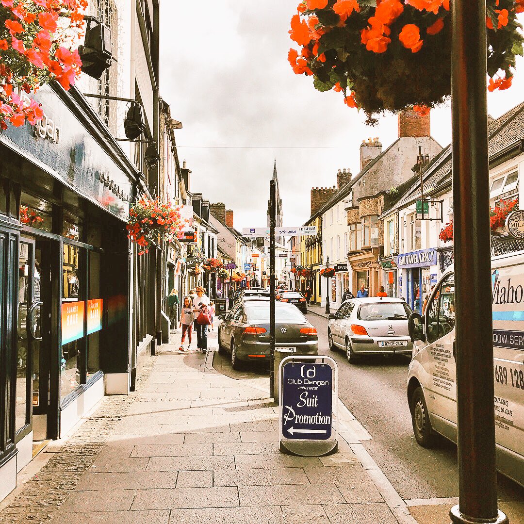 Ennis looking well in the sunshine - albeit short-lived! #LoveIreland #ireland #WildAtlanticWay