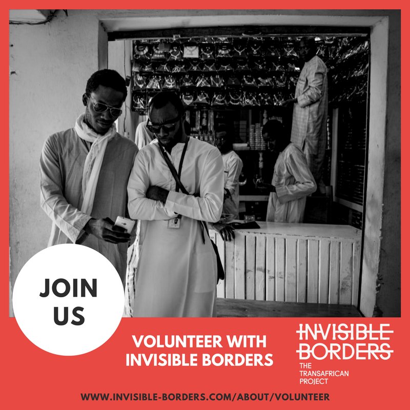InvisibleBord's tweet photo. @Prince_ice If you're interested in joining us as a volunteer, see pic below
#BordersWithin #Volunteer #InvisibleBorders #TranscendingBorders #Since2009 https://t.co/kvkiwEXUOk