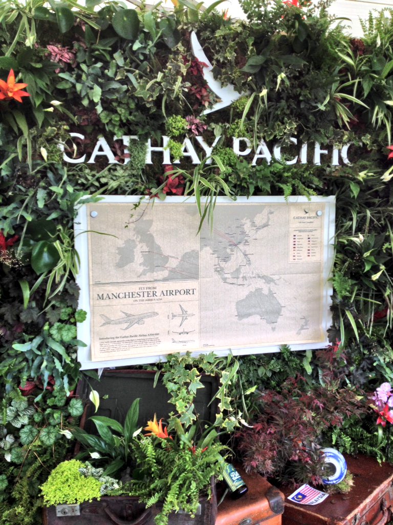 ProfessorGaga's tweet photo. Many congrats @cathaypacificUK! Fab display! Thanks for the invitation to @The_RHS @tatton_park #FlowerShow #RHSTatton we had lovely time! https://t.co/zq27A98DF5