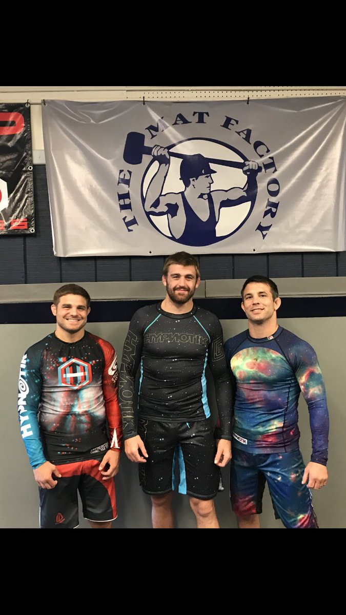 greeley_isaac's tweet photo. Mat Factory boys will be rolling in style @f2wpro Pittsburgh🔥@Hypnotik_Brand @DominicMazzotta @KeithMinerMMA @ko_reps #blackbelts #nogi https://t.co/SJ2LJLOqjc