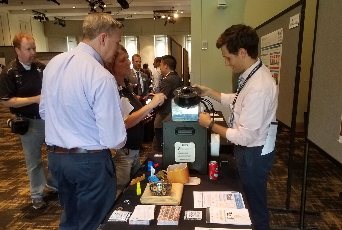 edonnellymdphd's tweet photo. Lots of interest in RadStudios and 3D printing at #StrategyShare17 @VUMCradiology @JaredGrice @VUMChealth  So many connections made. https://t.co/PpkKxiiZnp
