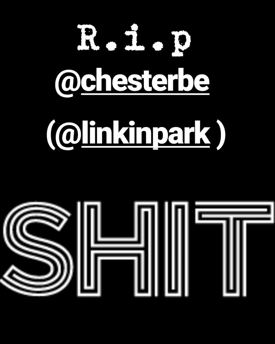 SteffieSusie's tweet photo. #chesterbennigton #LinkinPark  😢 https://t.co/a80z98QOl9