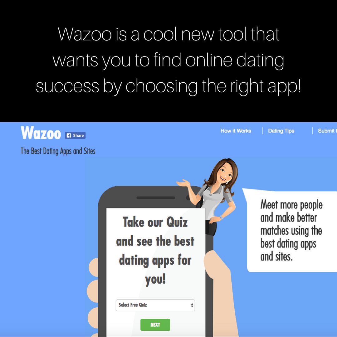heythere_app's tweet photo. We are all about sharing with friends - Check out our friends @datewithwazoo and take their cool quiz on which site is best for you https://t.co/G1MJgwEs91