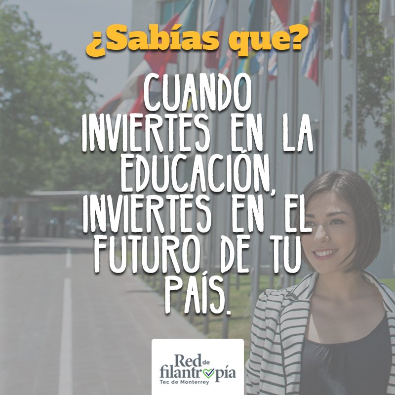 RedFilantropia's tweet photo. ¿Quieres cambiar el futuro de México? https://t.co/XAqD9MYNqT