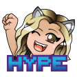 SheWolf342's tweet photo. Emotes have been submitted! the wait begins lol! Thank you @Tozfu for such amazing work! really happy with how these emotes turned out 😍😝🐺 https://t.co/rlrh2Y0hrj