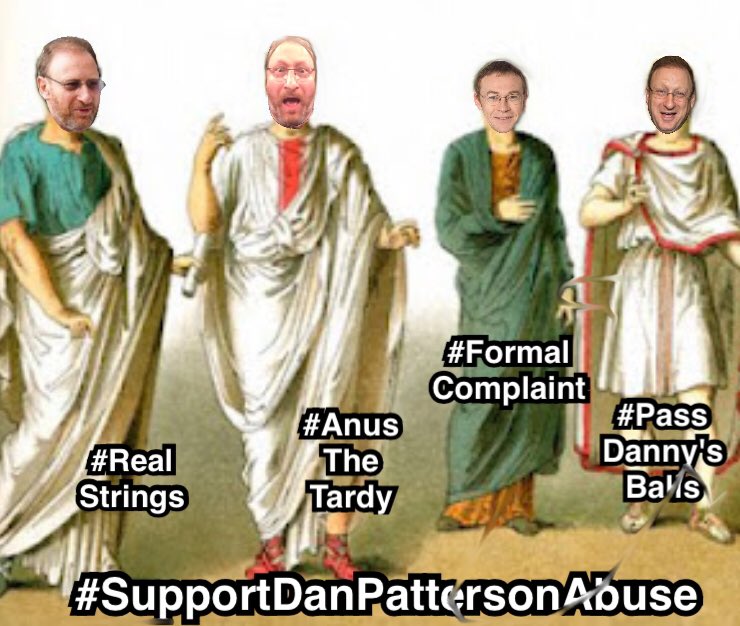 celestialcure's tweet image. Like I would EVER forget to #SupportDanPattersonAbuse! #AnusTheTardy #RealStrings #JonKnightIsFilingAFormalComplaint #NKOGB ❤️💕🙌🏼😂✨