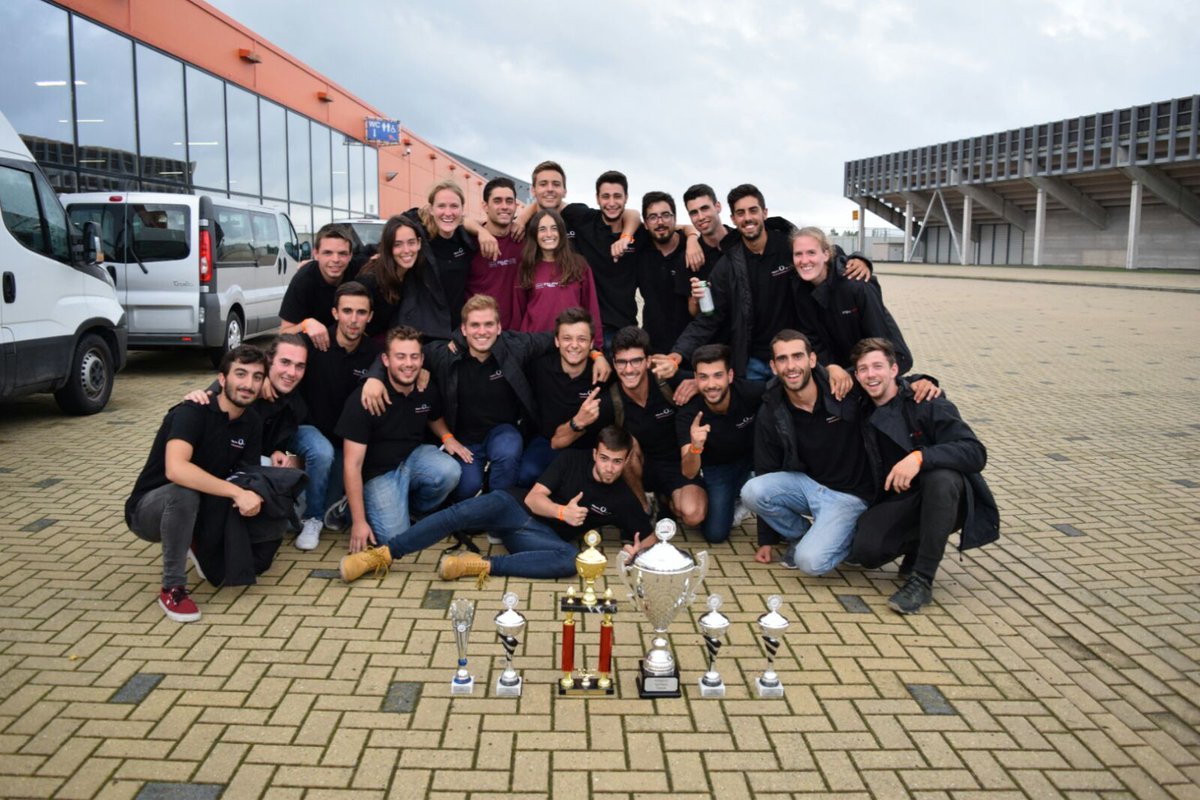 FSUPVteam's tweet photo. We have won Formula Student Netherlands! 1st Overall place / Hemos ganado Formula Student Netherlands! Primer puesto general #FSN #FSN2017 https://t.co/TrvrlVCEh2