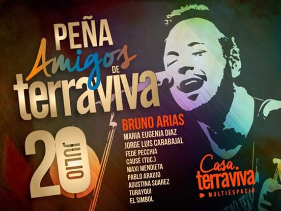 CauseMusica's tweet photo. En un ratito salimos a Sgo. Del Estero, está noche explota #LaCasaDeTerraviva con esta tremenda Cartelera. ✌🌈 https://t.co/Hey25myvix
