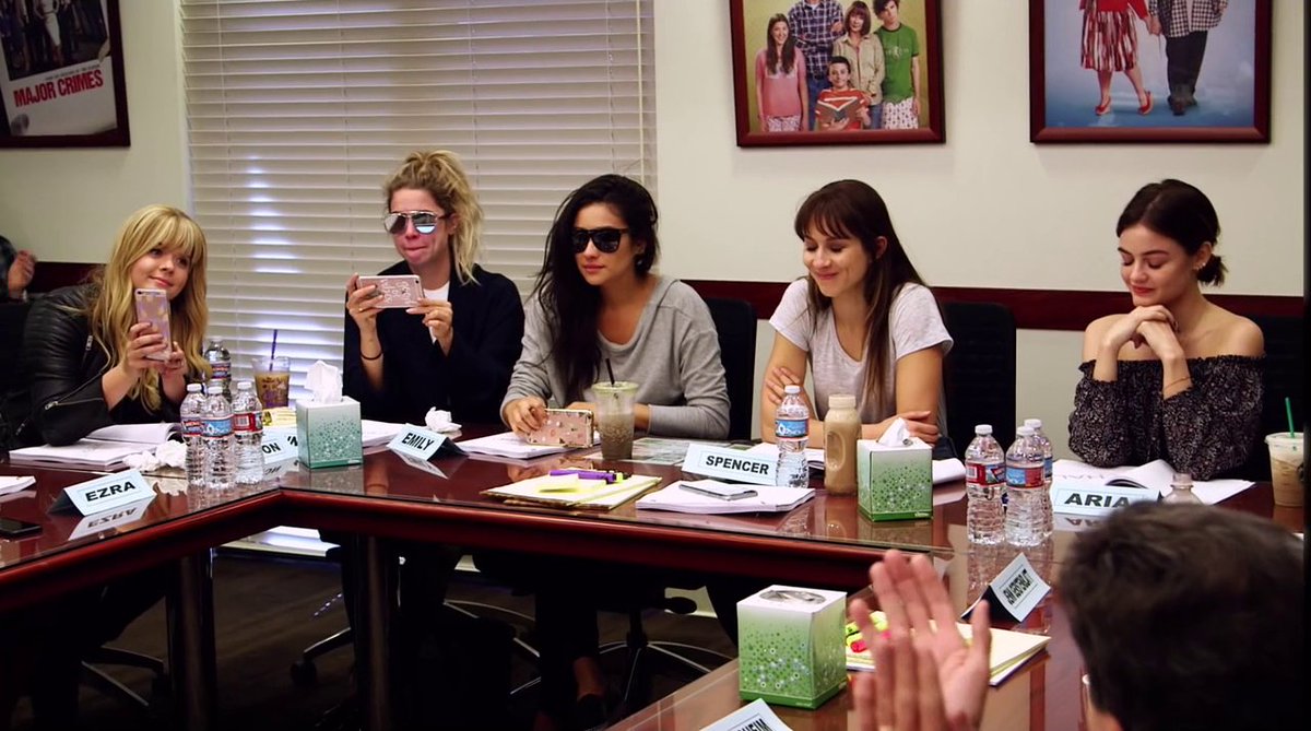 PLL_random's tweet image. *** #PLL Last Table Read #PLLGameOver💔😭***