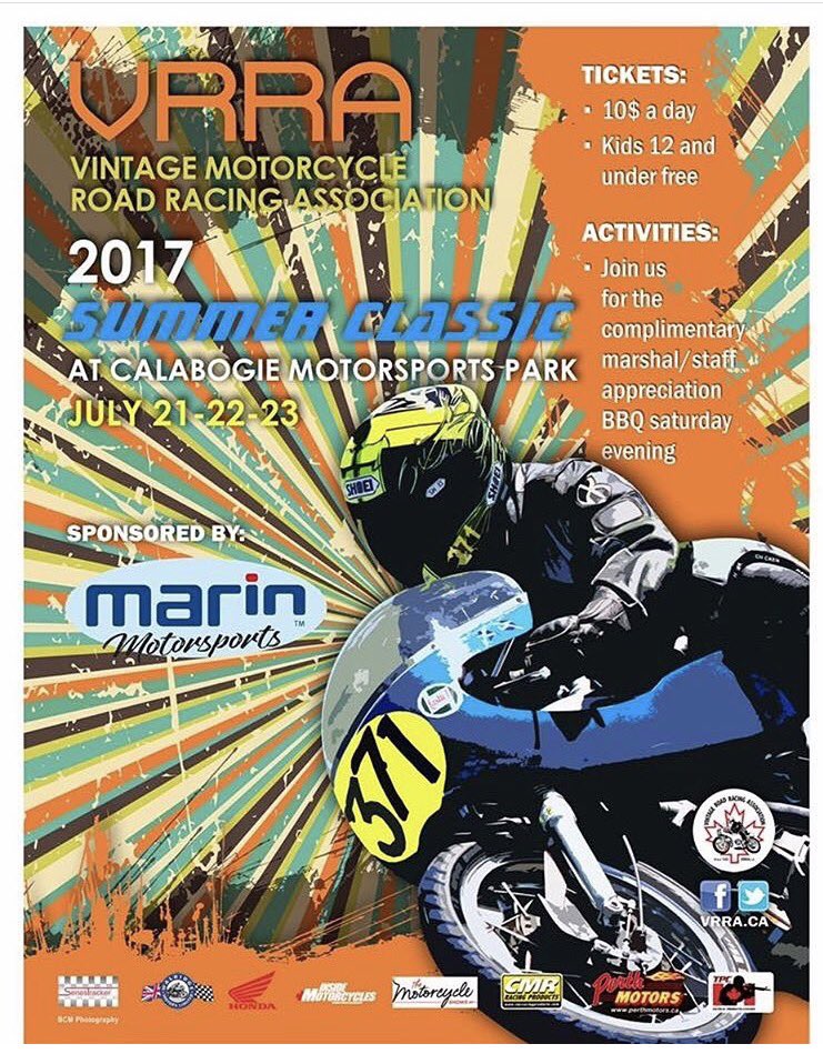 VRRACANADA's tweet photo. Come on down to the VRRA 2017 summer classic at Calabogie Motorsport a park. #racing #vintageracing #vrra #calabogiemotorsportspark #bikes https://t.co/IzSoZJhErK