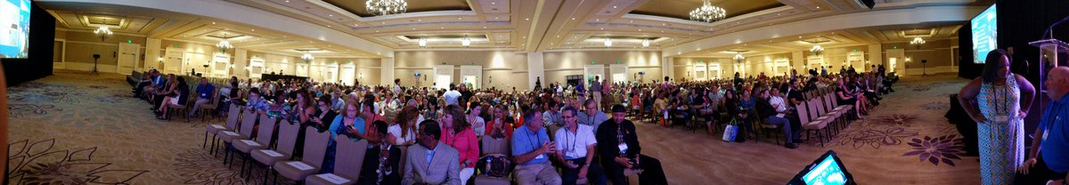 vivas_marisol's tweet photo. #iborl2017 gathering for the opening session!! It's going to be an awesome conference #IB4ALL #OneIB @iborganization #greatcolleagues!! https://t.co/E09mQtqmGj