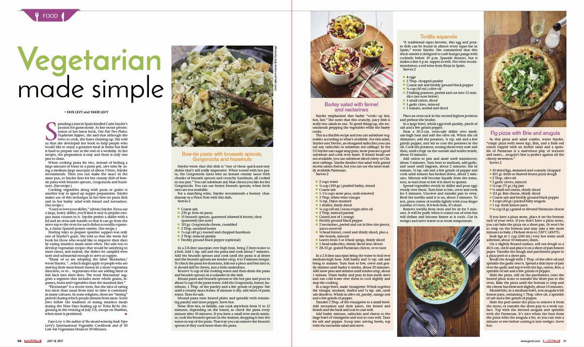 Foodfaye's tweet photo. #Vegetarian #recipes made easier by @carlacooks @MelissasProduce #pasta #gorgonzola  https://t.co/PHrPRjAuAC #tortillaespanola #flexitarian https://t.co/VorUaAUEir