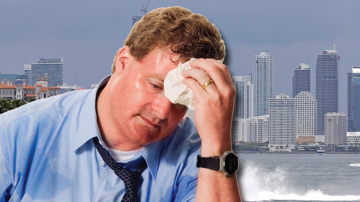Miami is named sweatiest city in the South, 4th sweatiest in the entire U.S. bit.ly/2tKXhxp https://t.co/WZsp3m5mRr