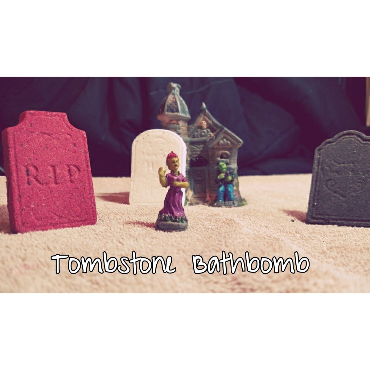 Namazen_store's tweet photo. Our Tombstone Bathbombs are perfect for making a creepy, yet relaxing soak in the tub. Check them out now at https://t.co/V4MiRxXLsp https://t.co/ESB3fTuqKG