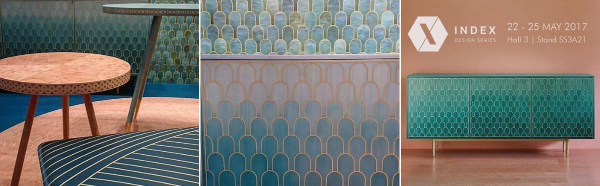 DesignApplause's tweet photo. #tbt Nizwa Collection @bethanhgray  #wallpaper #bethangrayfornlxl #nlxllab 
#INDEXDesignSeries @INDEXDubai https://t.co/jpenGAuhTV