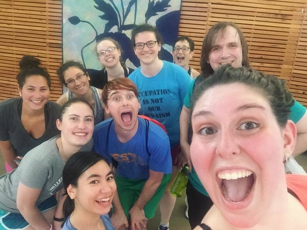 #TBT to last Thursday's #ZumbaParty at JRC! Here you can see us practicing the Jewish tenants of friendship, commu… ift.tt/2uEcxAy