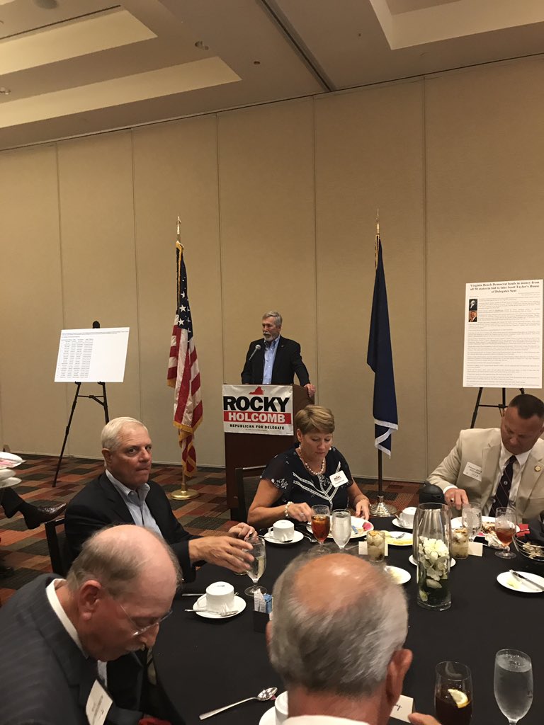 Great to support my friend @DelRockyHolcomb in his reelection effort to rep the 85th HoD